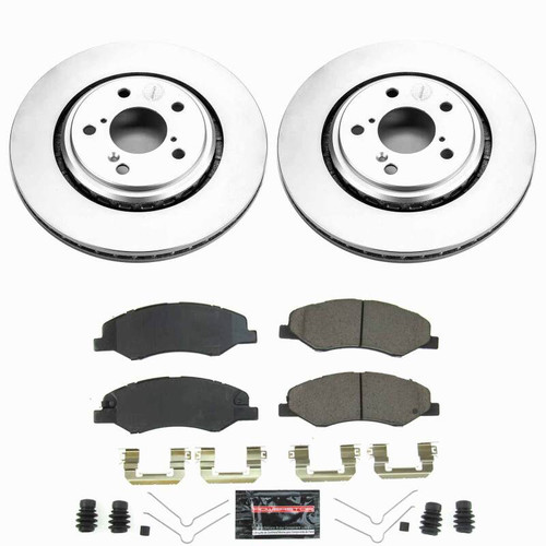 Power Stop 18-25 Honda Odyssey Front Z23 Coated Brake Kit - CPK7670-23 Photo - Primary