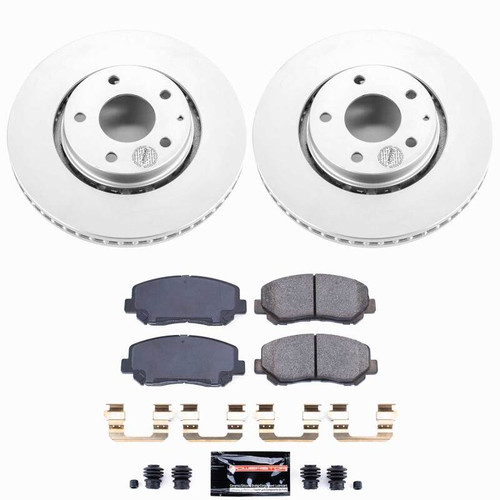 Power Stop 16-25 Mazda CX-5 Front Z23 Coated Brake Kit - CPK7689-23 Photo - Primary
