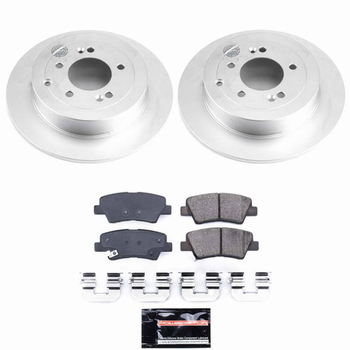 Power Stop 16-18 Hyundai Tucson Rear Z23 Coated Brake Kit - CPK7729-23 Photo - Primary