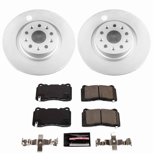 Power Stop 16-17 Cadillac CT6 Front Z23 Coated Brake Kit - CPK7777-23 Photo - Primary