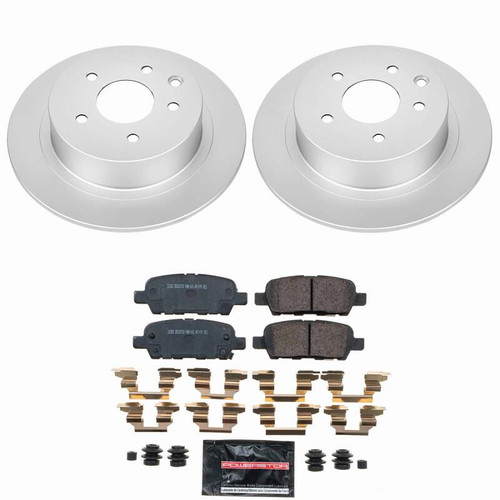 Power Stop 07-10 Nissan Altima Rear Z23 Coated Brake Kit - CPK7864-23 Photo - Primary