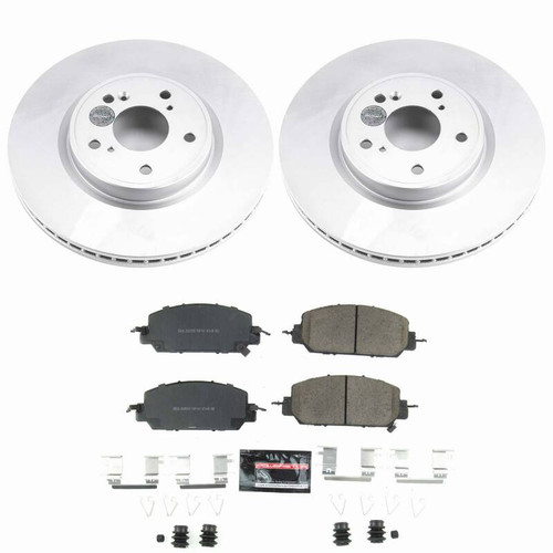 Power Stop 17-25 Honda CR-V Front Z23 Coated Brake Kit - CPK7872-23 Photo - Primary
