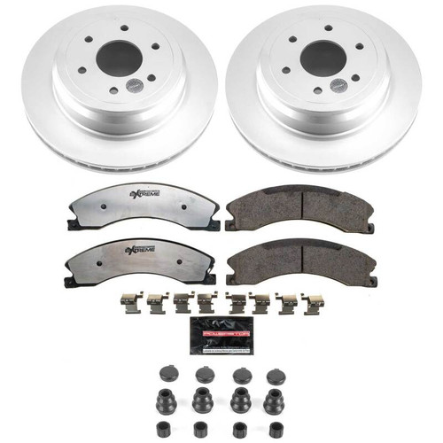 Power Stop 16-24 Nissan TITAN XD Rear Z36 Coated Truck & Tow Brake Kit - CPK7877-36 Photo - Primary