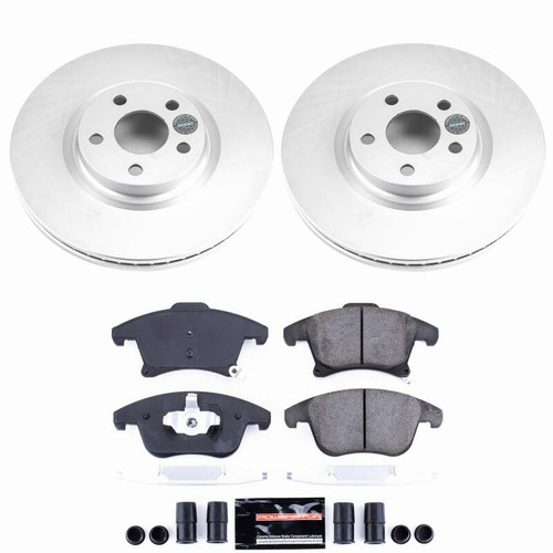 Power Stop 17-20 Lincoln MKZ Front Z23 Coated Brake Kit - CPK7885-23 Photo - Primary
