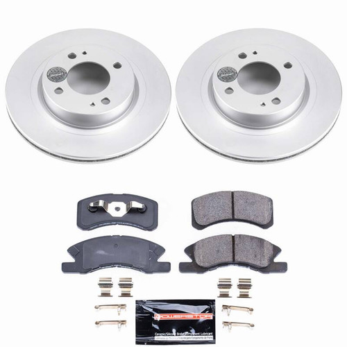 Power Stop 17-24 Mitsubishi Mirage Front Z23 Coated Brake Kit - CPK7894-23 Photo - Primary