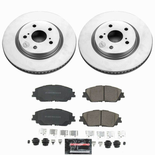 Power Stop 21-24 Lexus ES250 Front Z23 Coated Brake Kit - CPK7895-23 Photo - Primary