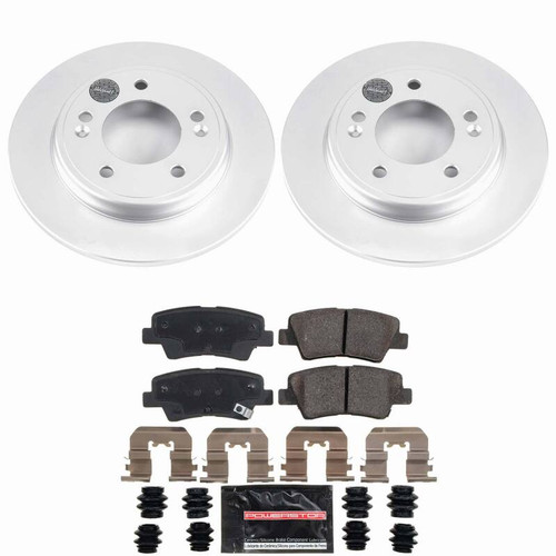 Power Stop 17-20 Hyundai Elantra Rear Z23 Coated Brake Kit - CPK7904-23 Photo - Primary