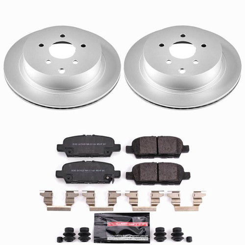Power Stop 10-12 Infiniti FX35 Rear Z23 Coated Brake Kit - CPK8021-23 Photo - Primary