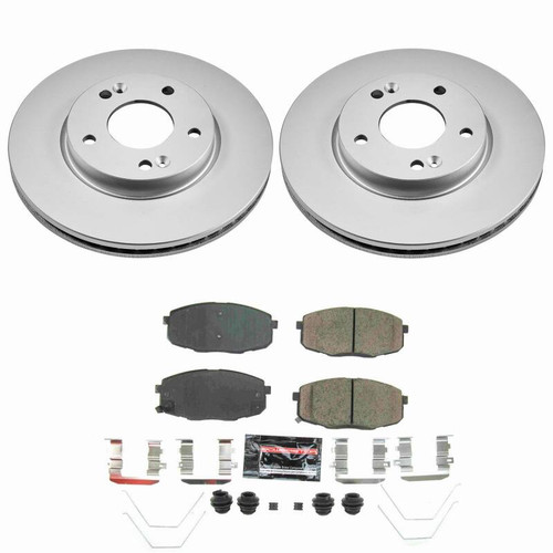 Power Stop 18-23 Hyundai Kona Front Z23 Coated Brake Kit - CPK8279-23 Photo - Primary
