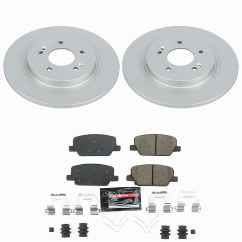 Power Stop 20-25 Hyundai Palisade Rear Z23 Coated Brake Kit - CPK8310-23 Photo - Primary