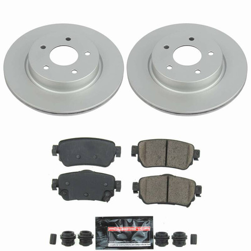 Power Stop 18-25 Nissan LEAF Rear Z23 Coated Brake Kit - CPK8313-23 Photo - Primary