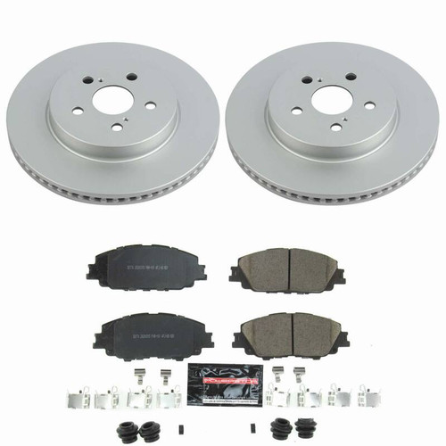 Power Stop 19-26 Toyota Corolla Front Z23 Coated Brake Kit - CPK8328-23 Photo - Primary