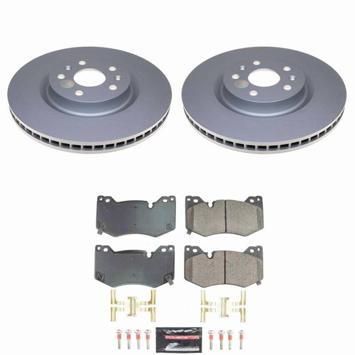 Power Stop 20-25 Chevrolet Corvette Front Z23 Coated Brake Kit - CPK8529-23 Photo - Primary