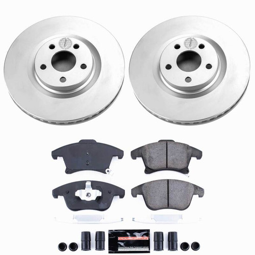 Power Stop 19-20 Ford Police Responder Hybrid Front Z23 Coated Brake Kit - CPK8540-23 Photo - Primary