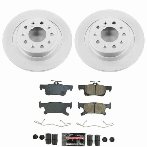 Power Stop 17-18 Buick Envision Rear Z23 Coated Brake Kit - CPK8624-23 Photo - Primary
