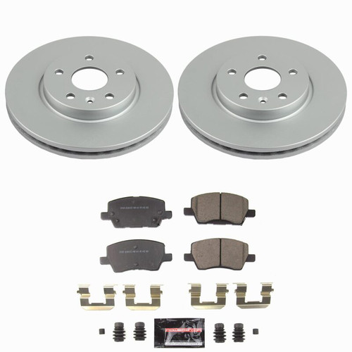 Power Stop 18-20 Chevrolet Sonic Front Z23 Coated Brake Kit - CPK8635-23 Photo - Primary
