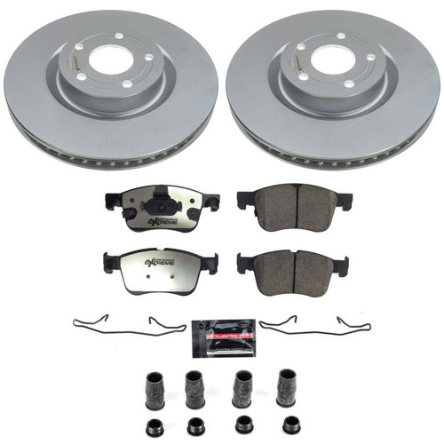 Power Stop 21-26 Ford Bronco Sport Front Z36 Coated Truck & Tow Brake Kit - CPK8643-36 Photo - Primary