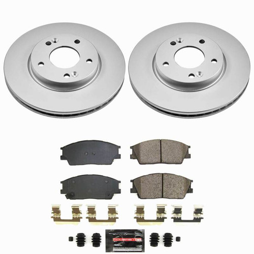Power Stop 20-25 Hyundai Venue Front Z23 Coated Brake Kit - CPK8663-23 Photo - Primary