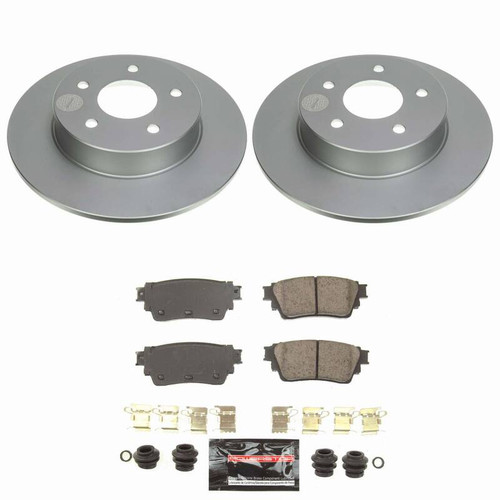 Power Stop 19-25 Nissan Altima Rear Z23 Coated Brake Kit - CPK8675-23 Photo - Primary