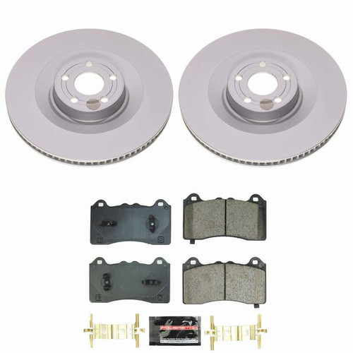 Power Stop 21-24 Ford Mustang Mach-E Front Z23 Coated Brake Kit - CPK8745-23 Photo - Primary