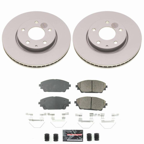Power Stop 19-25 Mazda 3 Front Z23 Coated Brake Kit - CPK8756-23 Photo - Primary