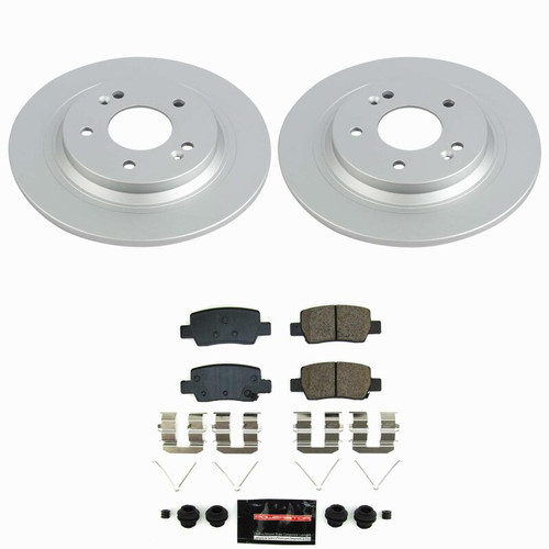 Power Stop 21-25 Kia Seltos Rear Z23 Coated Brake Kit - CPK8770-23 Photo - Primary