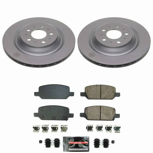 Power Stop 17-21 Tesla 3 Rear Z23 Coated Brake Kit - CPK8874-23 Photo - Primary