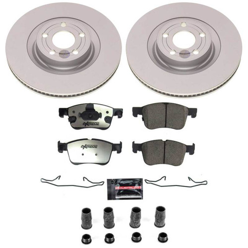 Power Stop 22-26 Ford Maverick Front Z36 Coated Truck & Tow Brake Kit - CPK8926-36 Photo - Primary