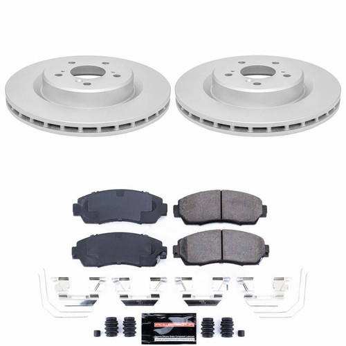 Power Stop 21-25 Acura TLX Front Z23 Coated Brake Kit - CPK8930-23 Photo - Primary