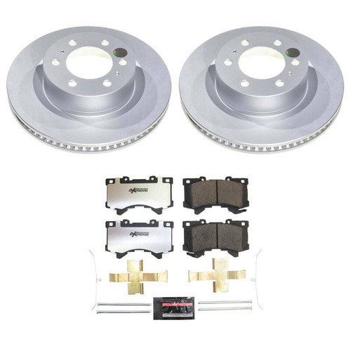 Power Stop 23-26 Toyota Sequoia Front Z36 Coated Truck & Tow Brake Kit - CPK8932-36 Photo - Primary