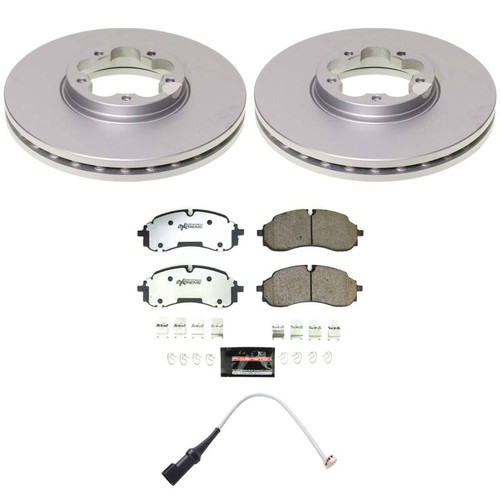 Power Stop 22-24 Ford E-Transit Front Z36 Coated Truck & Tow Brake Kit - CPK8985-36 Photo - Primary
