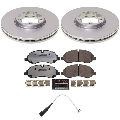 Power Stop 20-21 Ford Transit-150 Front Z36 Coated Truck & Tow Brake Kit - CPK8988-36 Photo - Primary