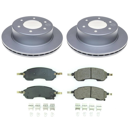 Power Stop 21-25 Ford Bronco Rear Z17 Coated Brake Kit - CRK8763 Photo - Primary