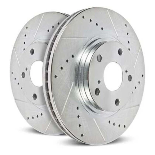Power Stop 2024 Subaru Impreza Front Drilled & Slotted Rotor (Pair) - JBR1952XPR User 1