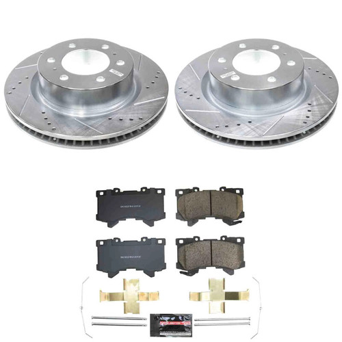 Power Stop 24-25 Toyota Tacoma Front Z23 Evolution Brake Kit - K9298 Photo - Primary