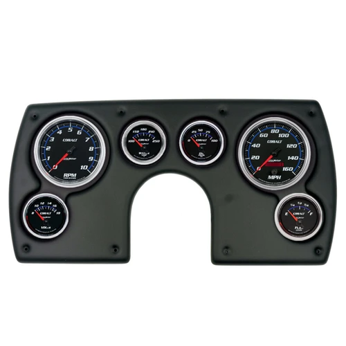 Autometer Cobalt 82-89 Chevy Camaro Dash Kit 6pc Tach / MPH / Fuel / Oil / WTMP / Volt - 2921-05 Photo - Primary