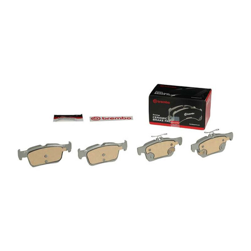 Brembo OE 20-22 Ford Edge/17-19 Escape/13-20 MKZ/19-23 Nautilus PRIME Ceramic Brake Pad - Rear - P24201N Photo - Close Up
