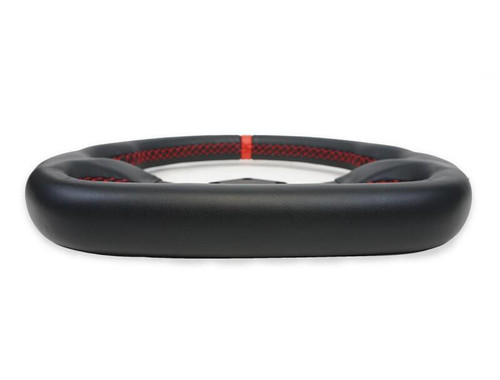 PRP Comp R Leather Steering Wheel - Red - G243 Photo - Close Up