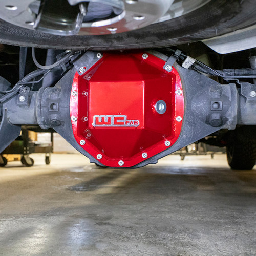 Wehrli 20-26 GM Duramax/19-24 Cummins Rear Axle Differential Cover - Chevy Orange - WCF100114-CRO User 3