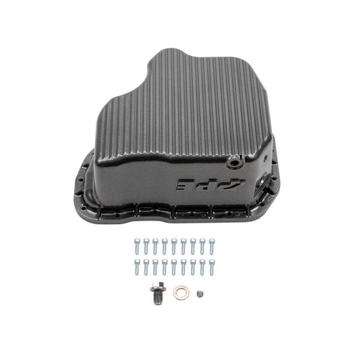 Wehrli 11-16 GM Duramax WCFab X PPE High Capacity Aluminum Oil Pan - Kiwi Green - WCF100132-KIWI Photo - Primary