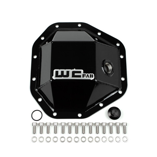 Wehrli 17-24 Ford F250/F350 SRW Dana M275 Rear Axle Differential Cover - Bengal Red - WCF100184-BR Photo - Primary