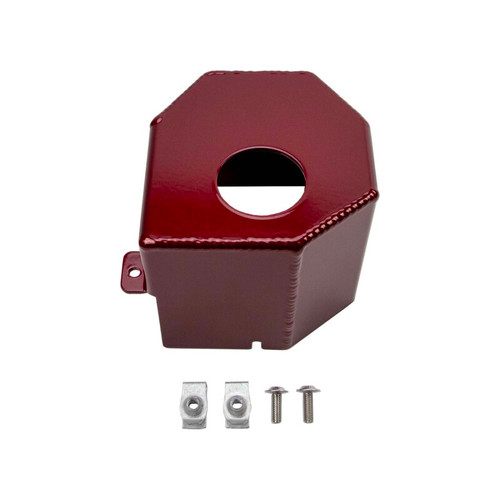 Wehrli 17-25 Ford Power Stroke 6.7L Brake Reservoir Cover - WCFab Red - WCF100198-RED Photo - Primary