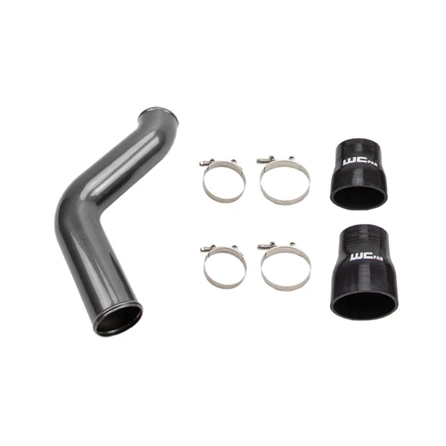 Wehrli 19-24 Cummins 6.7L Passenger (Hot) Side 3.5in Intercooler Pipe - Deore Gold - WCF100204-DG Photo - Primary