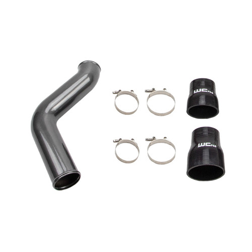 Wehrli 19-24 Cummins 6.7L Passenger (Hot) Side 3.5in Intercooler Pipe - Sparkle Copper - WCF100204-SC Photo - Primary