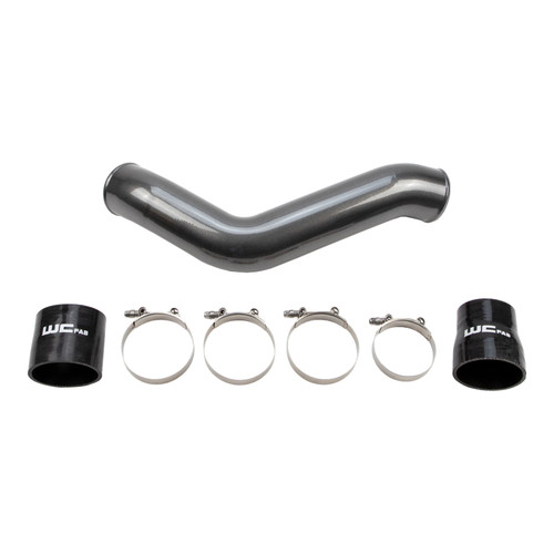 Wehrli 19-24 Cummins 6.7L Driver Side 3.5in Intercooler Pipe - Sparkle Bomber Orange - WCF100218-SBO Photo - Primary