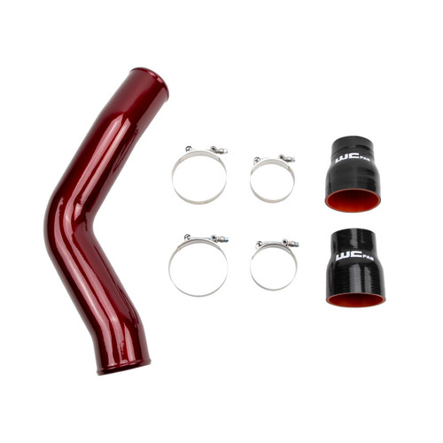 Wehrli 13-18 Cummins 6.7L Passenger (Hot) Side 3.5in Intercooler Pipe - Sparkle Copper - WCF100406-SC Photo - Primary