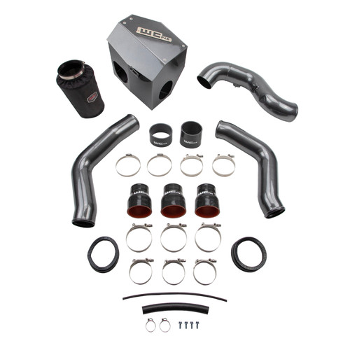 Wehrli 13-18 Cummins 6.7L High Flow Intake Bundle Kit Stage 2- Cat Yellow - WCF100447-CAT Photo - Primary