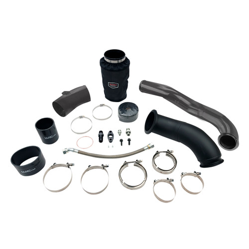 Wehrli 04.5-07 Cummins 5.9L S300 High Mount Turbo 2nd Gen Swap Kit - Flat Black - WCF100475-FB Photo - Primary