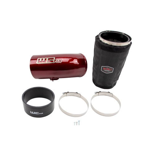 Wehrli Cummins High Mount 2nd Gen Swap 5in Intake Kit - Gun Metal - WCF100827-GM Photo - Primary