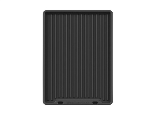 WeatherTech 17-25 Chrysler Pacifica Hyb/20-26 Chrysler Voyager Rear All-Weather Floor Mats - Black - W797 Photo - Primary